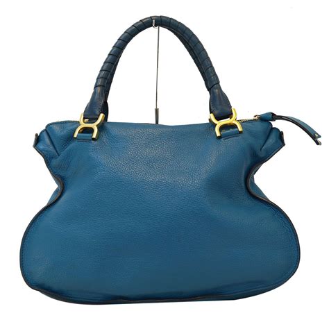 chloe marcie laguna blue|Chloe Women's The Marcie Bag .